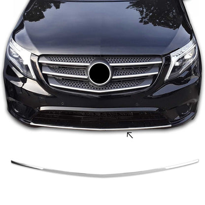 Diffusor Stossstangen für Mercedes Vito W447 2014-2023 Edelstahl 1tlg Vorne OMAC DE