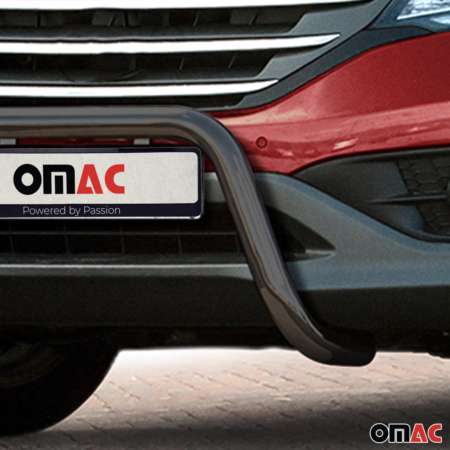 Frontbügel Frontschutzbügel für Honda CR-V 2012-2016 mit ABE Stahl Schwarz OMAC DE