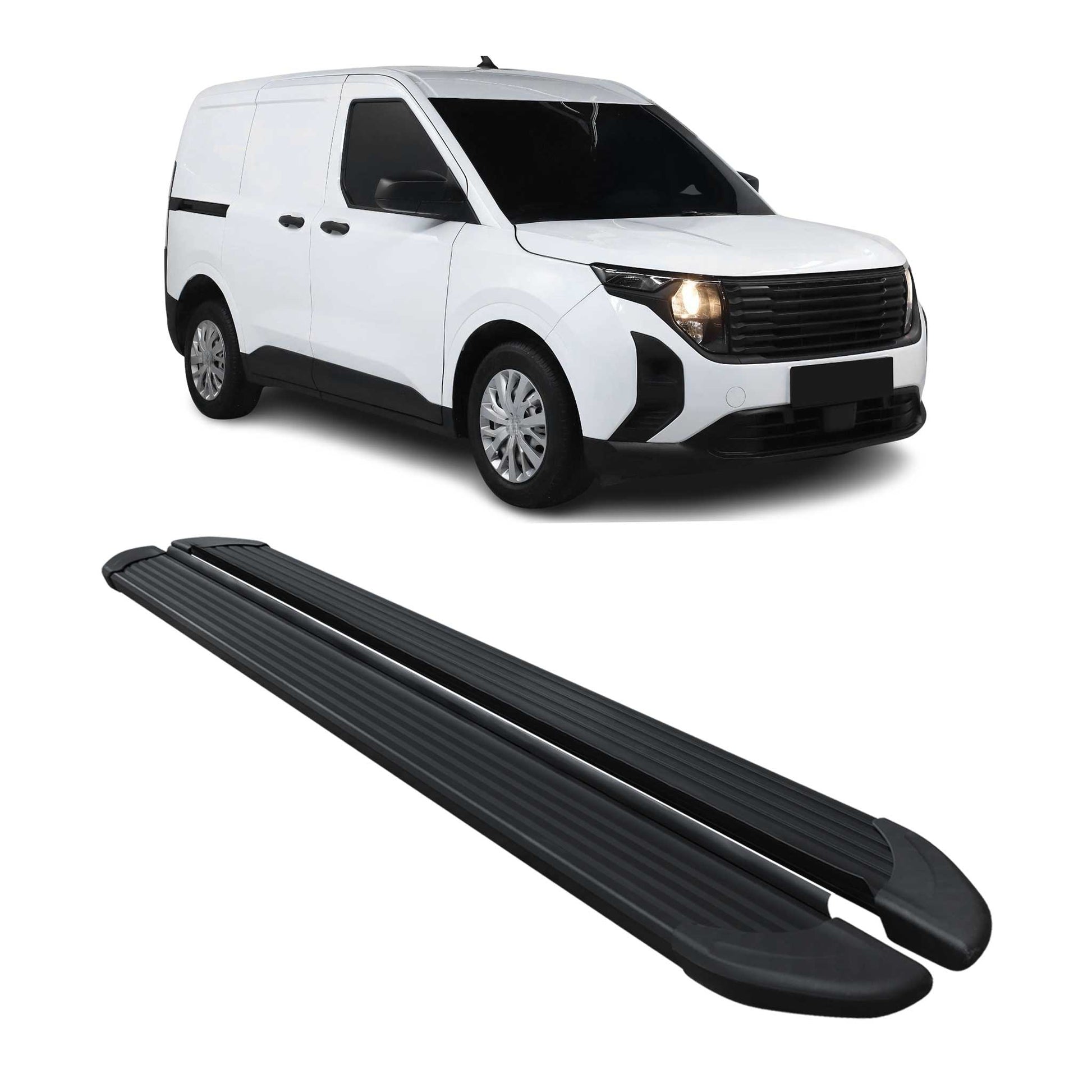 2023-2025 Ford Tourneo Courier L1 Seitenschweller Trittbretter Schweller Alu OMAC DE