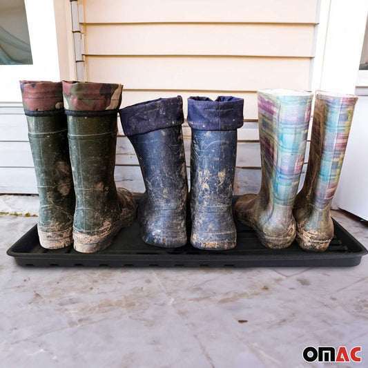 5x OMAC Schuhmatte Sauberlaufmatte Abtropfschale Napfunterlage 78x38cm Unterlage OMAC DE