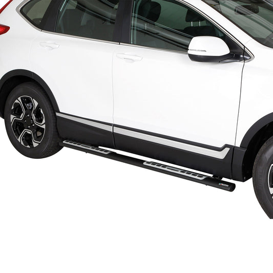 Edelstahl Seitenschweller Schwellerrohre für Honda CR-V 2019-2022 Schwarz OMAC DE