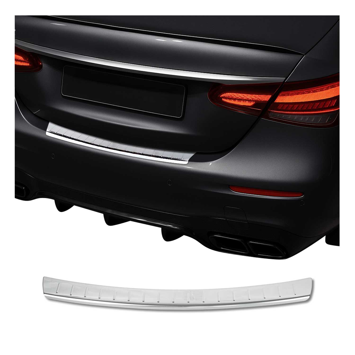 OMAC Ladekantenschutz für Mercedes E Klasse Stufenheck W213 2017-2025 Edelstahl OMAC DE