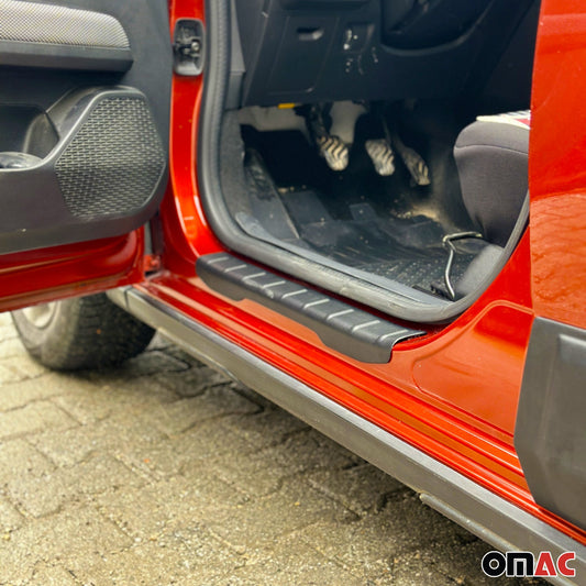 Einstiegsleisten Türschweller für Dacia Jogger 2022-2025 ABS Matt Schwarz 4x OMAC DE