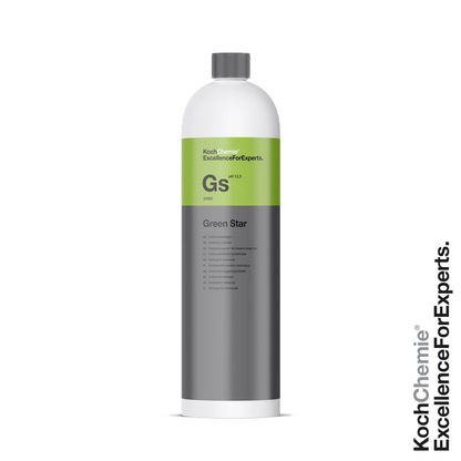 Koch Chemie Gentle Snow Foam Reinigungsschaum + Green Star Reiniger je 1 Liter
