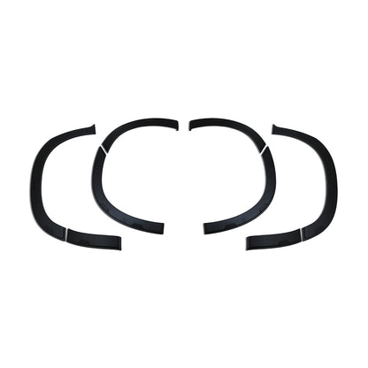 Radläufe Kotflügel Verbreiterung für Peugeot Partner 2019-2025 ABS Schwarz 8 tlg OMAC DE