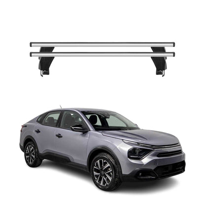 Menabo Dachträger Grundträger für Citroen C4X / e-C4X 2022-2025 Alu Grau 2tlg OMAC DE