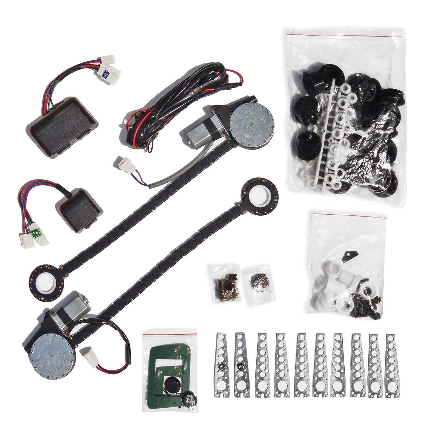 JOM Universelle Elektrischer Fensterheber-Nachrüstkit Set 2 türig OMAC DE
