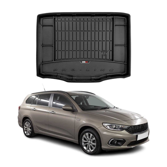 OMAC Gummi Kofferraumwanne für Fiat Tipo Kombi 2016-2025 Laderaumwanne Schwarz OMAC DE