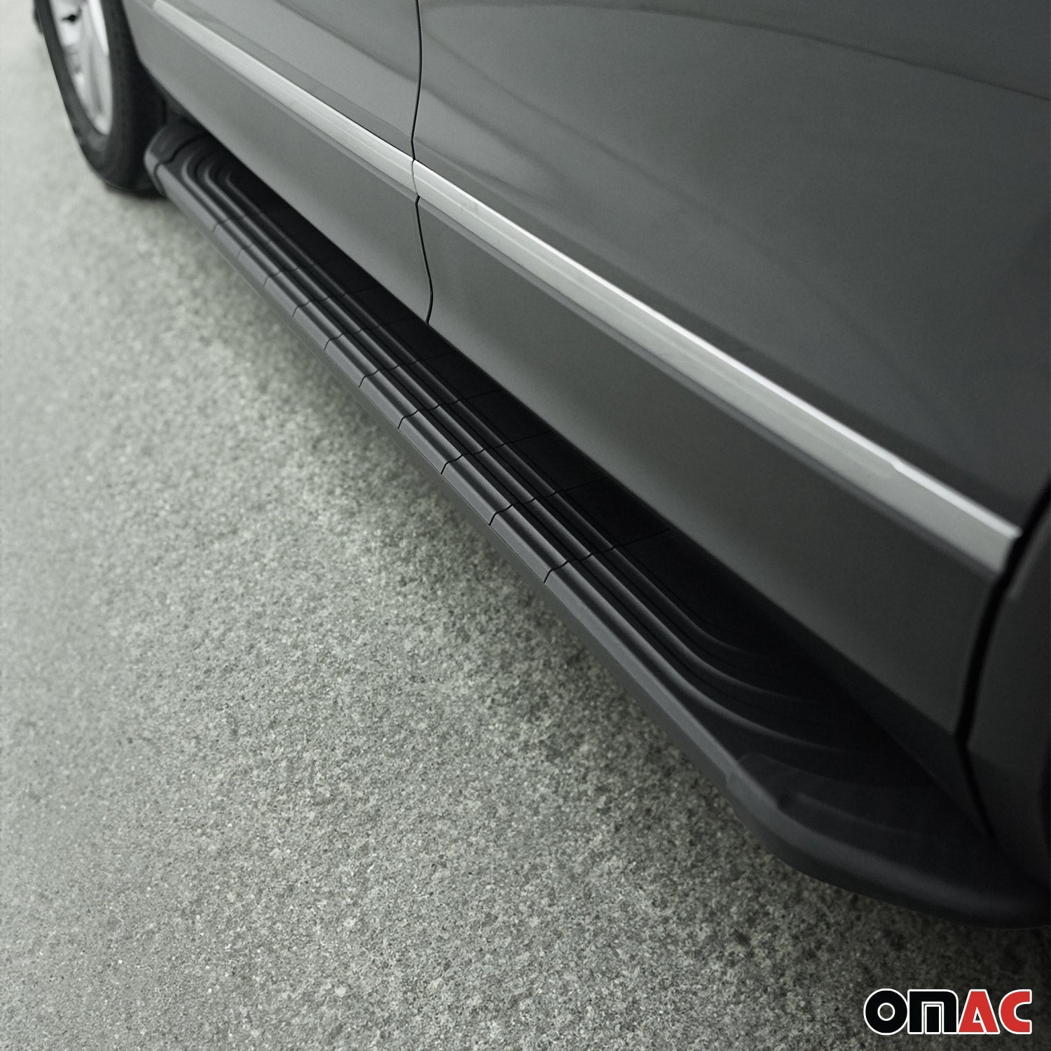 Trittbretter Seitenschweller für Opel Grandland X 2017-2025 Aluminium Schwarz 2x - autoseifert.com