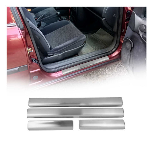 Einstiegsleisten Türschweller für Opel Vectra B 1995-2002 Edelstahl Silber 4tlg OMAC DE