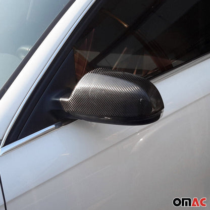 Spiegelkappen Außenspiegel für Audi A4 S4 RS4 2011-2015 Echt Carbon 2x OMAC DE
