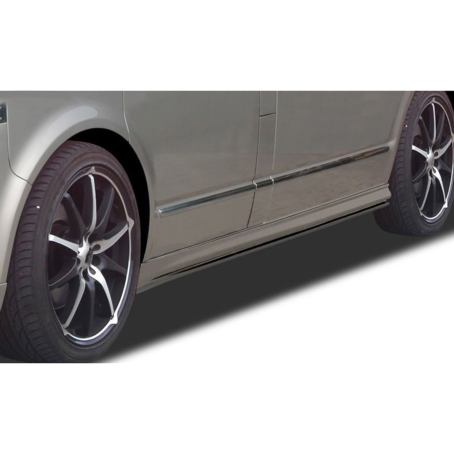 RDX Seitenschweller Kratzschutz für VW Transporter T5 2003-2015 L1 ABS OMAC DE