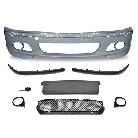 JOM Frontstoßstange für BMW E46 Limo 1998-2005 / Touring 1999-2005 Grau OMAC DE