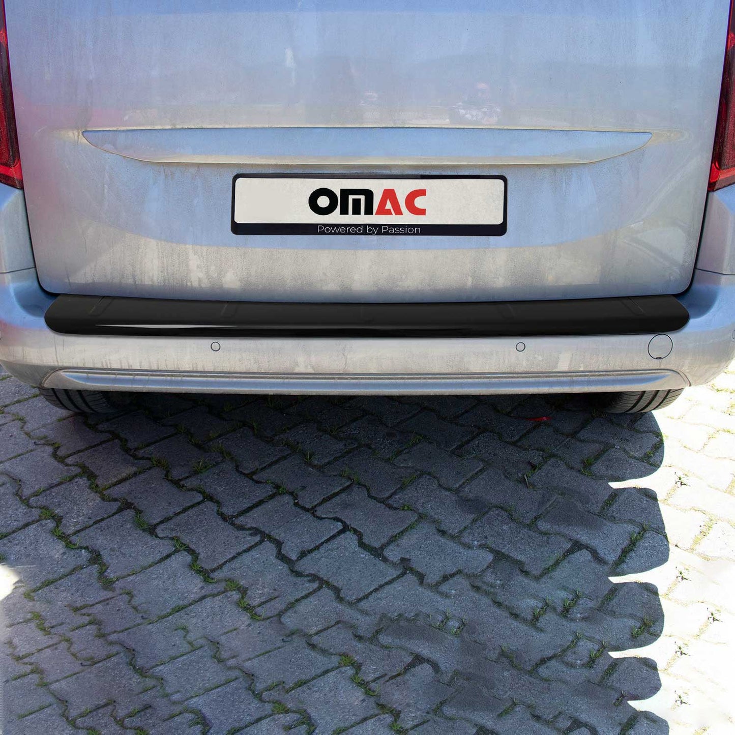 Ladekantenschutz Stoßstangenschutz für Toyota Proace City 2019-2023 Schwarz ABS OMAC DE
