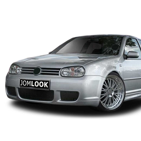 JOM Frontstoßstange Stoßstange für VW Golf 4 1997-2003 RS-Look mit ABE Schwarz OMAC DE