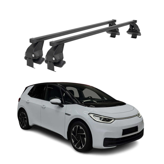Menabo Dachträger Grundträger für VW ID 3 2019-2025 Stahl Schwarz 2tlg OMAC DE
