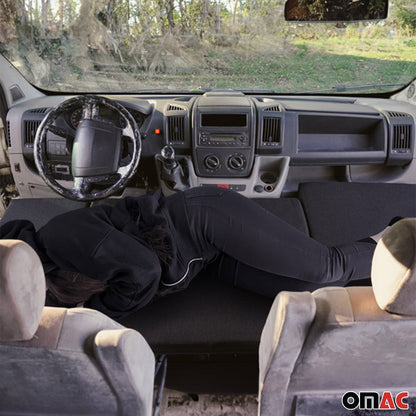 2023-2025 Ford Transit/Tourneo Custom Camper Bett Fahrerhausbett Matratze Schwarz OMAC DE