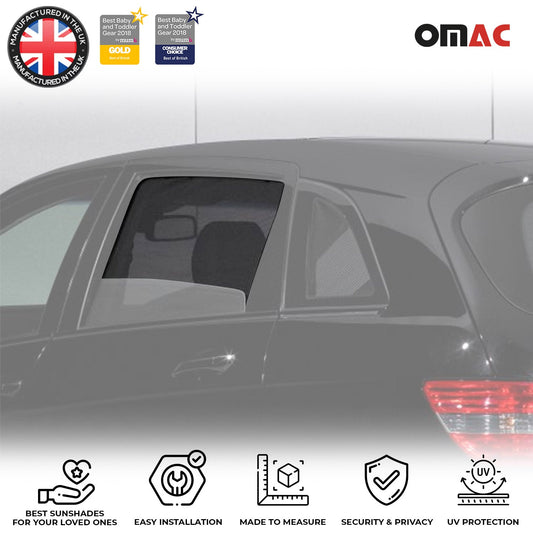 Sonnenschutz Seitenfenster für Mercedes B Klasse W246 2011-2018 Heckscheibe 2tlg OMAC DE