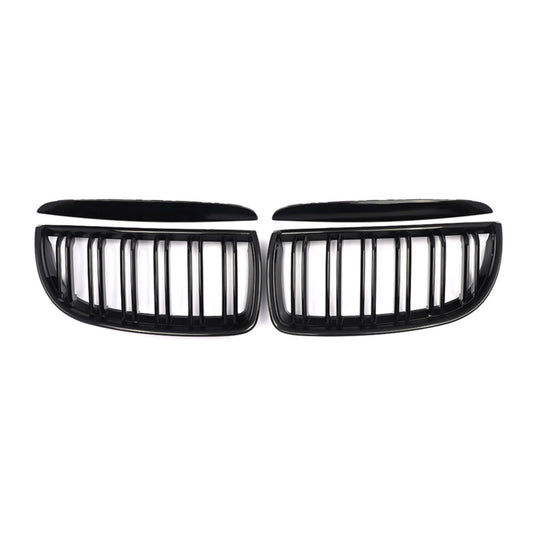 2004-2008 BMW 3er E90 Limo M3 Nieren Grill Kühlergrill Schwarz Glanz