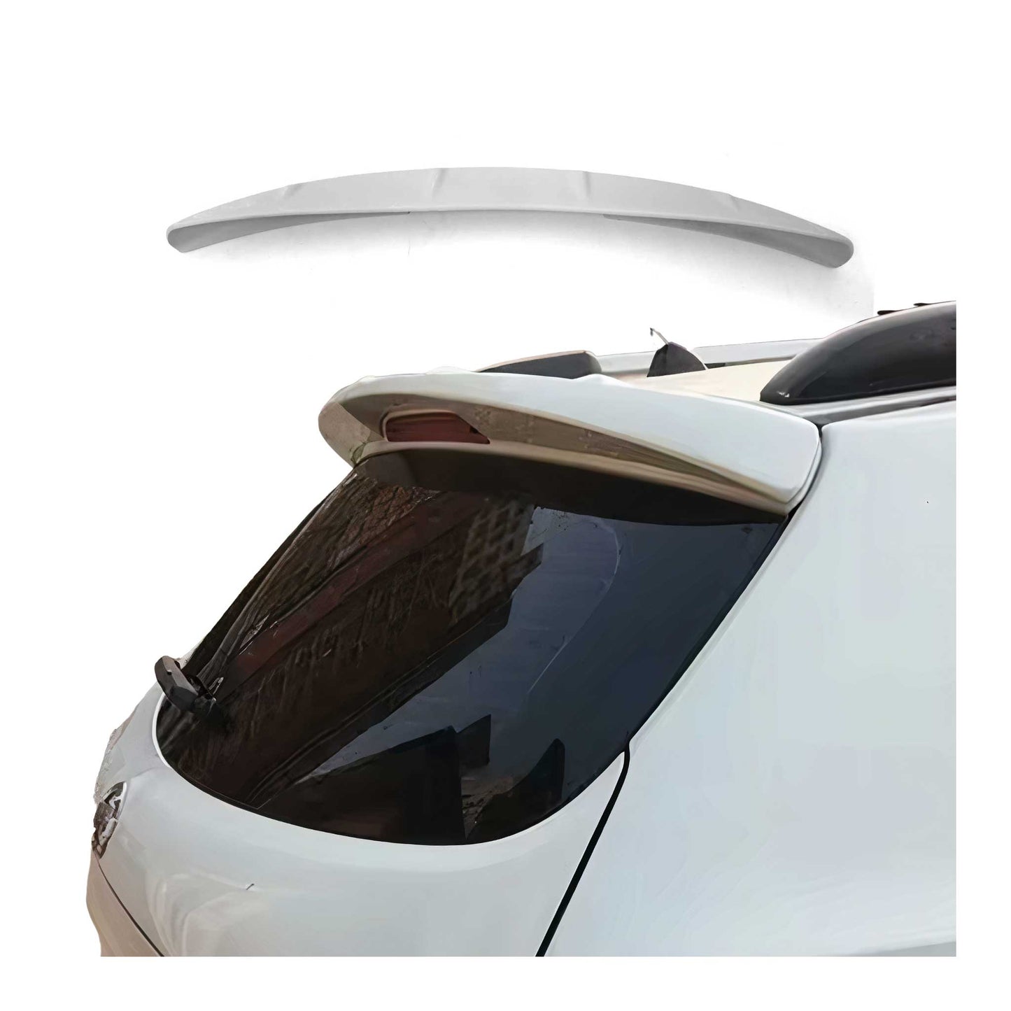 Heckspoiler Dachspoiler Flügel Hinten Grundiert für Nissan Qashqai 2006-2014 OMAC DE