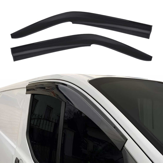 Windabweiser Regenabweiser für VW Transporter T5 T6 2003-2025 Acryl Schwarz 2x - autoseifert.com