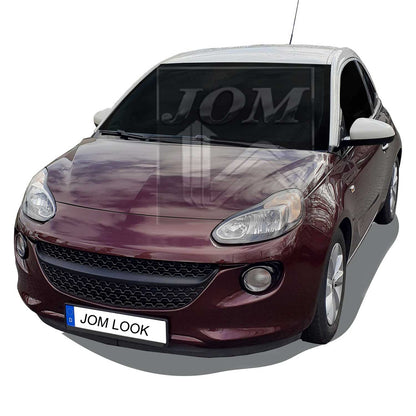 JOM Kühlergrill Kühlergitter für Opel Adam 2012-2019 schwarz 1tlg OMAC DE
