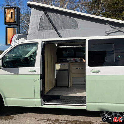 Autogardinen Fahrerhaus Maß Gardinen Camping Sonnenschutz Beige 130x180 OMAC DE