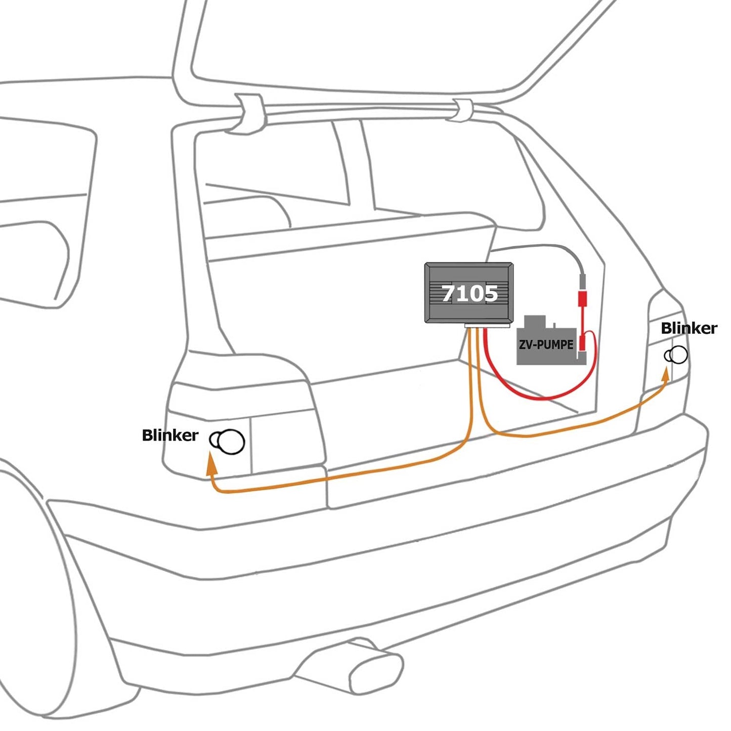 JOM Funkfernbedienung Zentralverriegelung für VW Golf MK3 MK4 Passat 3A5 Polo 6N OMAC DE