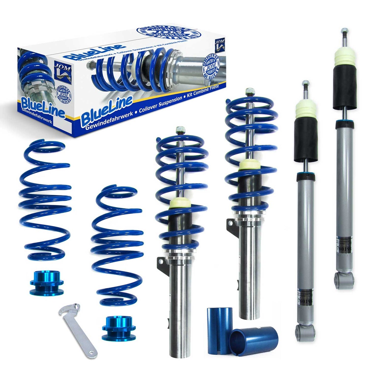 JOM Gewindefahrwerk für VW Golf 7 Limo/Variant/Sportsvan 2012-2019 Verbundlenker OMAC DE