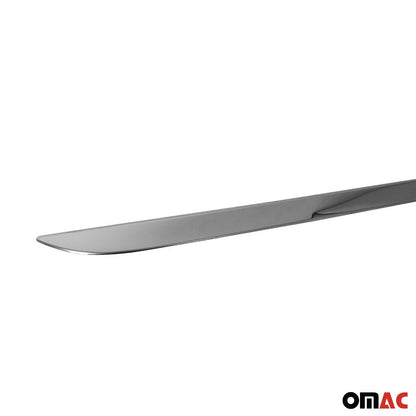 Kofferraumleiste Heckleiste für Ford Focus Turnier 2004-2010 Chrom ABS Silber OMAC DE