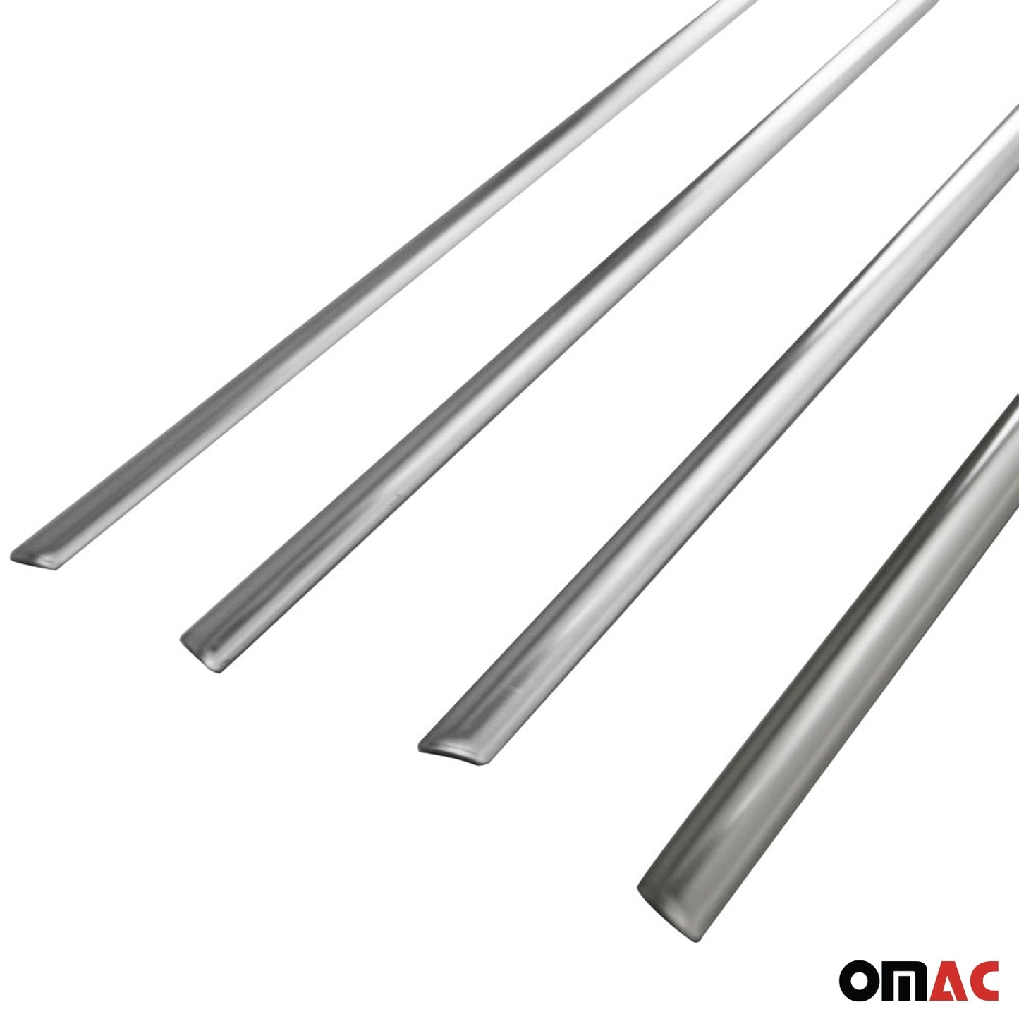Fensterleisten Zierleisten für Renault Scenic 1999-2003 Edelstahl Chrom OMAC DE