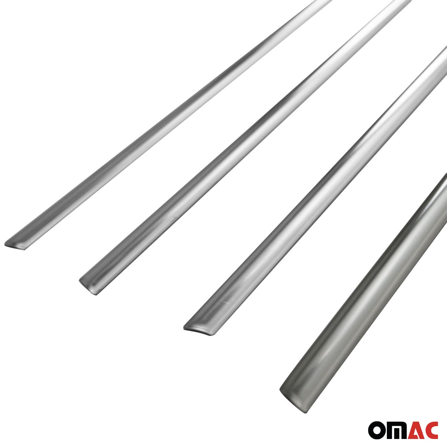 Fensterleisten Zierleisten für Renault Scenic 1999-2003 Edelstahl Chrom OMAC DE