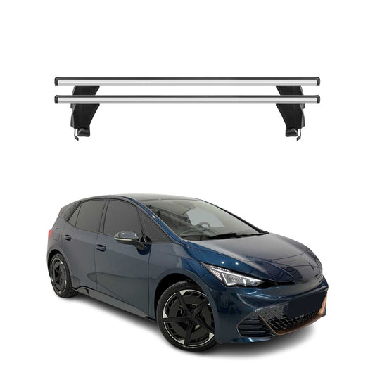 Menabo Dachträger Grundträger für Cupra Born 2021-2025 FL Alu Grau 2tlg OMAC DE