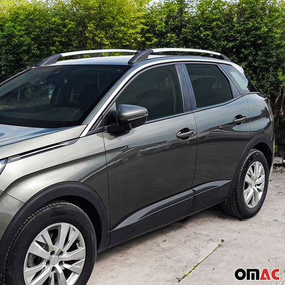 Dachreling + Dachträger Satz für Ford Kuga 2012-2019 Alu Grau 4x OMAC DE