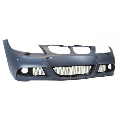JOM Frontstoßstange für BMW E90 / E91 2005-2008 PDC + SRA Schwarz OMAC DE