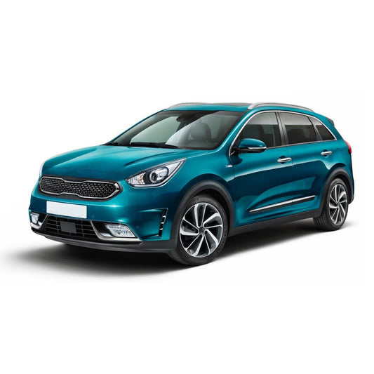 Chrom Satz Seitenleiste & Heckleiste für Kia Niro 2016-2019 Silber 11tlg OMAC DE