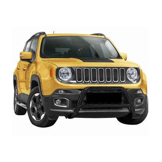 Frontbügel Frontschutzbügel für Jeep Renegade 2014-2024 Stahl Schwarz mit ABE OMAC DE