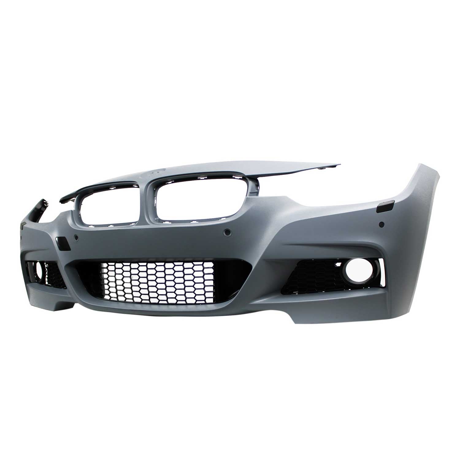 JOM Stoßstange für BMW F30 F31 2011-2019 SRA + PDC Sport-Design Schwarz OMAC DE