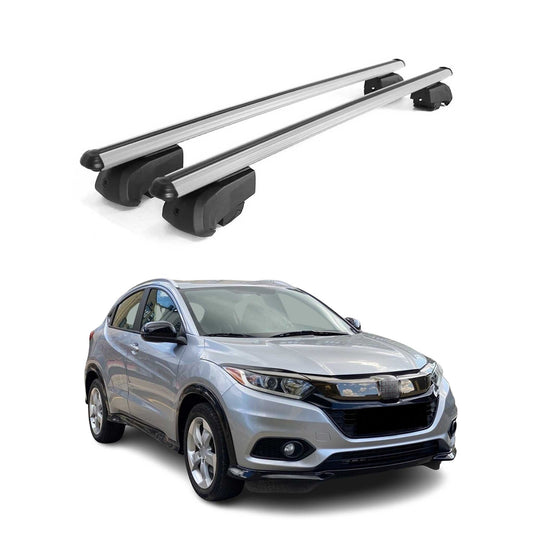 Dachträger Gepäckträger für Honda HR-V RU 2014-2020 Grunträger ABE Alu Grau OMAC DE
