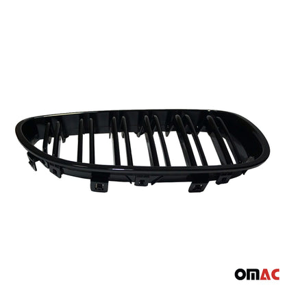 2004-2010 BMW 5er E60 M5 Limo Nieren Grill Kühlergrill Schwarz Glanz