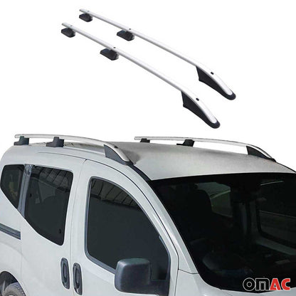 Dachreling Relingträger Aluminium für Ford Ranger PK 2022-2025 Alu Silber OMAC DE