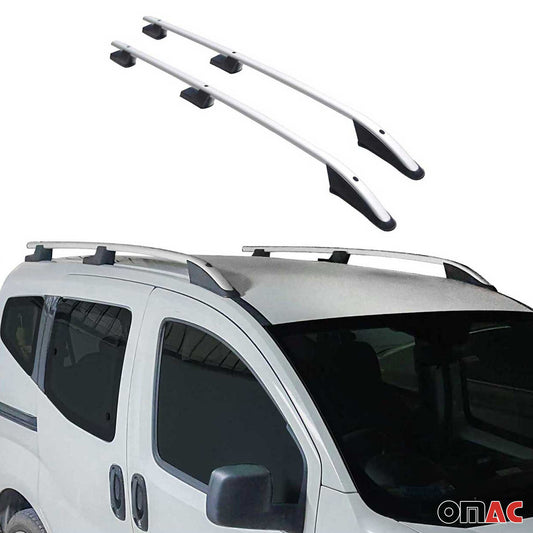 Dachreling Relingträger Aluminium für Ford Ranger PK 2022-2025 Alu Silber OMAC DE