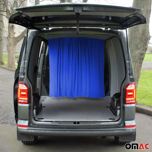 Autogardinen Fahrerhaus Maß Gardinen Camping Sonnenschutz Dunkelblau 130x180 OMAC DE