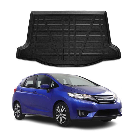 Kofferraumwanne Laderaumwanne für Honda Jazz 2015-2021 Gummi TPE Schwarz OMAC DE