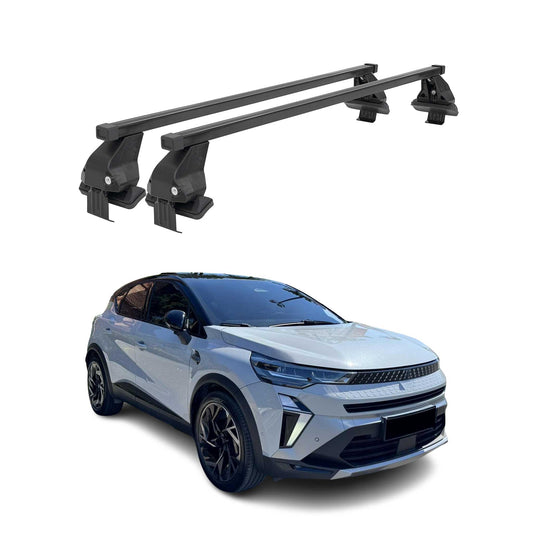 Menabo Dachträger Grundträger für Renault Symbioz 2024-2025 Stahl Schwarz 2tlg OMAC DE