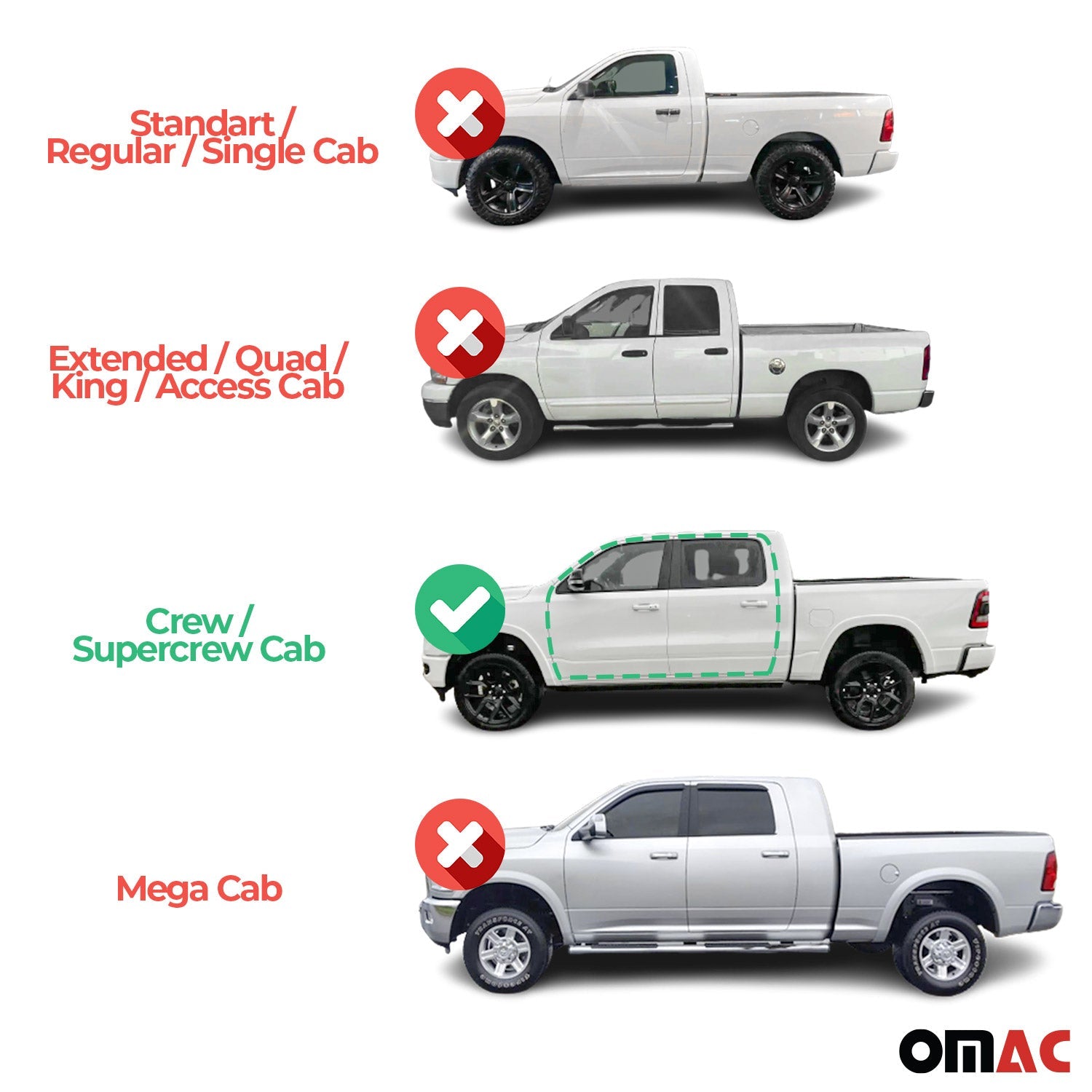 Dachreling Relingträger für VW Amarok 2022-2024 Double Cab Alu Schwarz 2 tlg OMAC DE