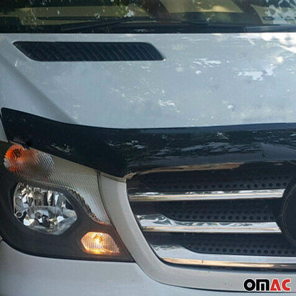 Motorhaube Deflektor Insektenschutz für Mercedes Sprinter W906 2013-2025 Dunkel - autoseifert.com