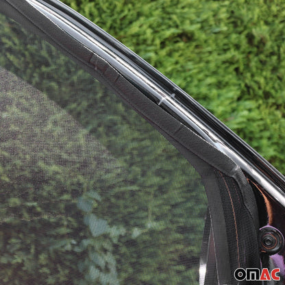Moskitonetz Magnetisch Insektenschutz für Peugeot 2008 2020-2025 Schwarz 2tlg OMAC DE