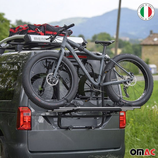 Menabo Fahrradträger für VW Transporter Multivan Caravelle T5 2003-2015 Alu OMAC DE