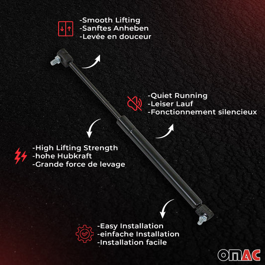 Gasdruckdämpfer Heckklappendämpfer Dämpfer für BMW 7er E65 E66 E67 2001-2009 2x OMAC DE